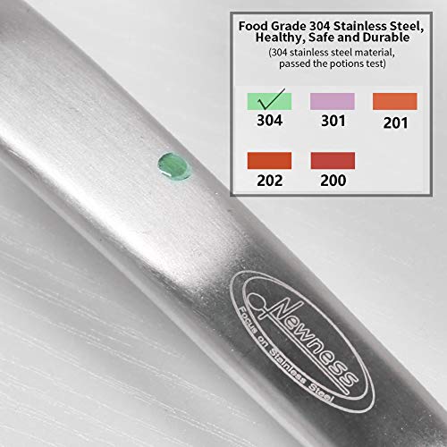 Newness Schiumarola 304 Acciaio Inox, Cooking