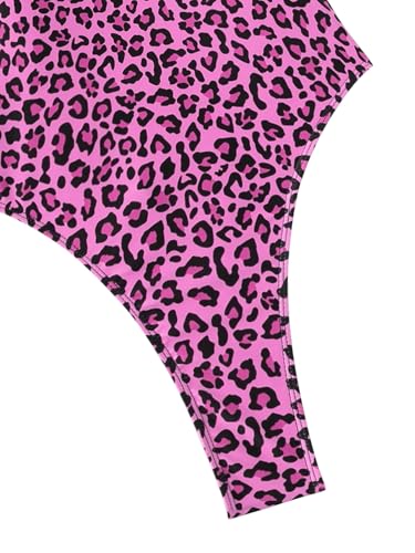 Image of Foxiny Sexy Backless Cheeky High Cut Leg Thong V Neck One Piece Swimsuit