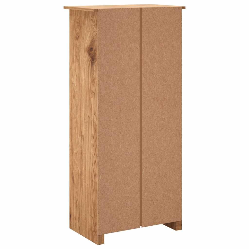 vidaXL Kledingkast Panama Range 80x50x171,5 cm massief grenenhout