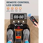 Under Desk Machine, Electric Elliptical Leg Exerciser for Senior, 15 Adjustable Speeds Quiet and Portable Seated Pedal Exerciser for Training with Remote Control - Image 5