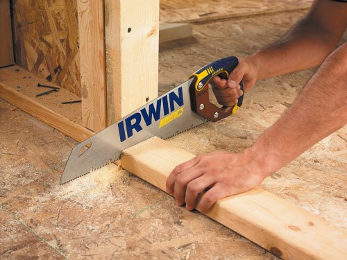 IRWIN Hand Saw, Coarse Cut, ProTouch Handle, 15-Inch (2011201) - Image 4
