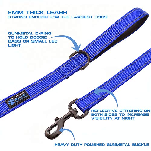 Maxandneodoublehandletrafficdogleashreflectivewedonatealeashtoadogrescueforeveryleashsoldred6ft  Urban Country Home Decor Max and neo double handle traffic dog leash reflective we donate a leash to a dog rescue for every leash sold red 6 ft  urban country home decor