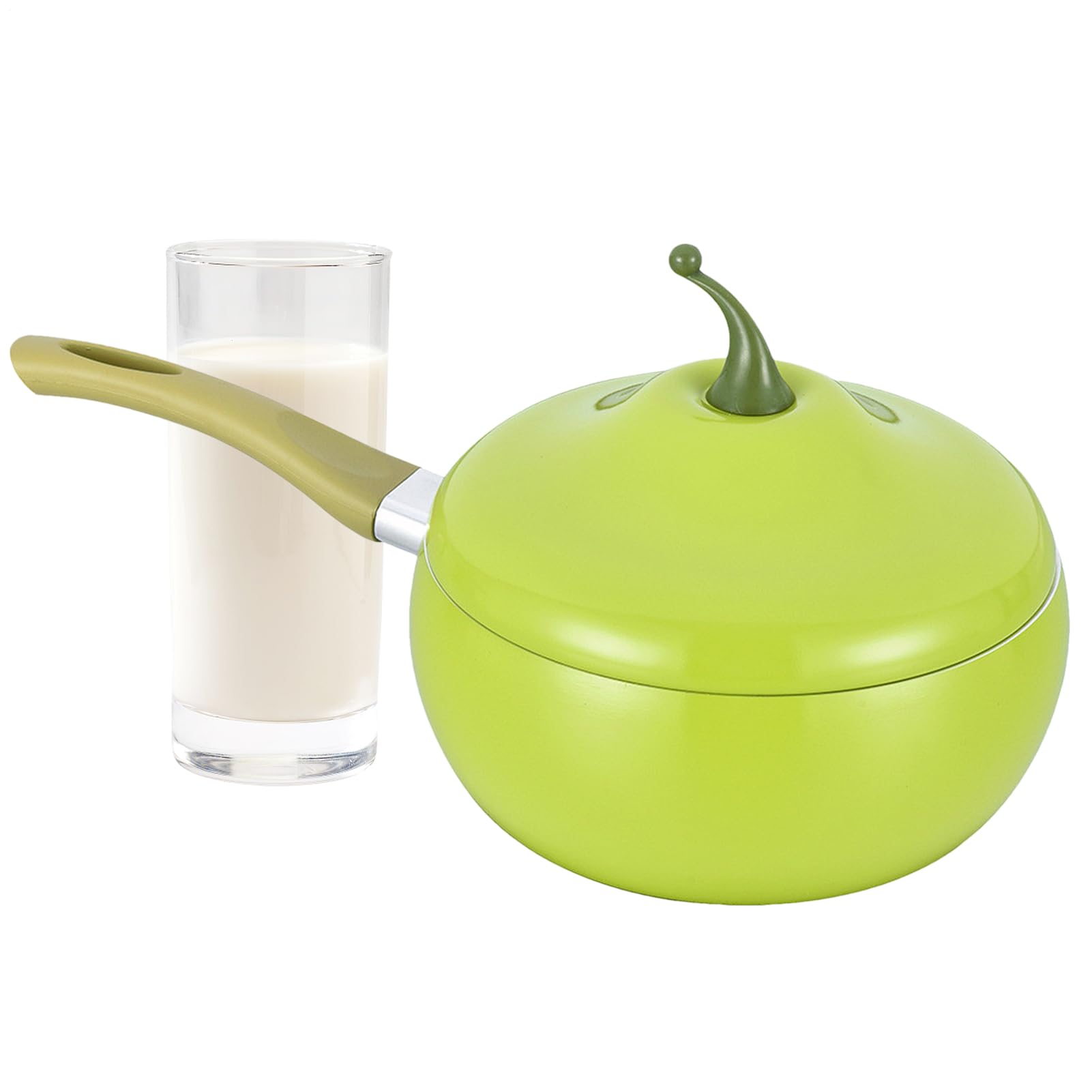 Pentola Da Zuppa Con Coperchio Pratico E Multiuso Antiaderente A Forma Di | Pentola E Padella Adatte All'Induzione Ideale Per Pasta, Zuppa, Spaghetti, Uso In Cucina Domestica E Ristorante