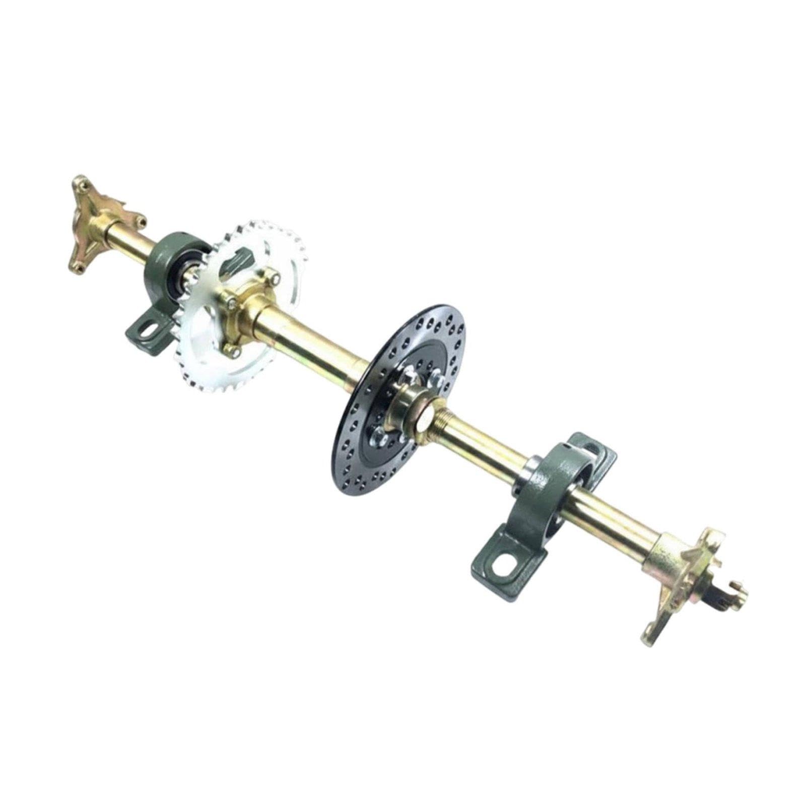 Go-Kart Rear Axle Kit Modification Part Slide Trike Rear Axle for DIY Enthusiasts 65CM 3-Hole Flange | Parts & Accessories | Go-Karts (Recreational) | Outdoor Sports-image-12