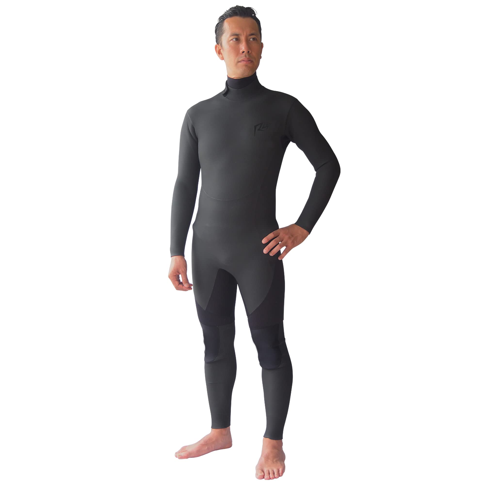 RSS SURF EVOTRIC セミドライスーツ ウェットスーツ メンズ 5/3ｍｍ バックジップ スキン Wネック 保温 起毛 サーフィン セミドライ ウエットスーツ