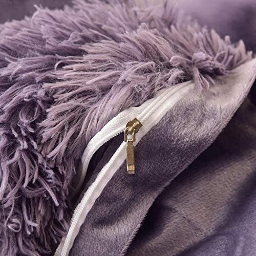 Parure de lit en velours vieilli, microfibre super douce