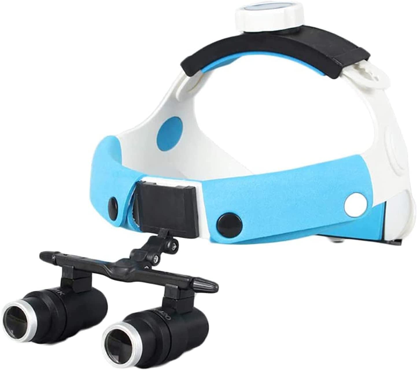 asdchZen Dental Loupes Headband Surgical Binocular Magnifier 4X 6X Binocular Magnifying Glasses For Brain Cardiac Surgery,6X
