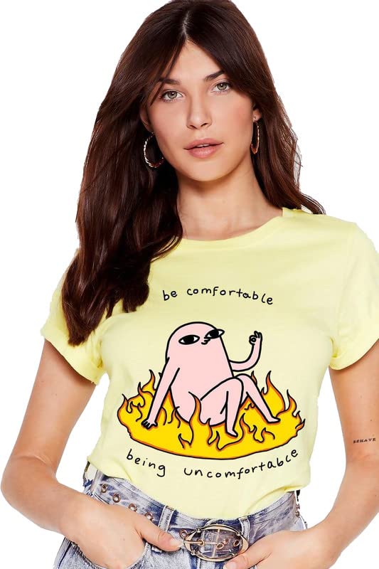 VLAMFunny Meme Printed Too Blessed to be Stressed Cool Women Tshirt