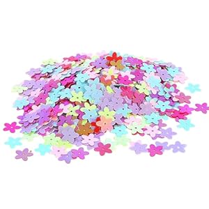 Ksbbhds Symcaisehualiang Blumenpailletten 40g Set