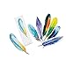 30 Pcs Bookmarks Set Feather Shaped by Dahey