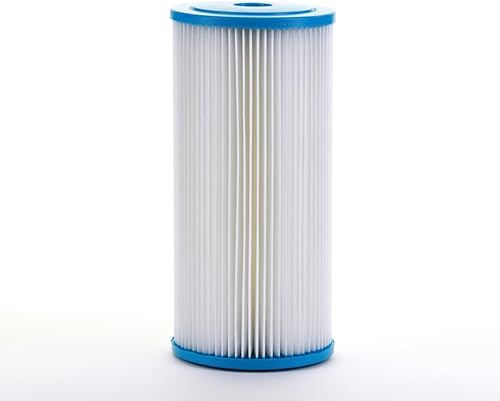 Miniatura 3 de SPC-45-1030 R30-BB y RS6 Filtro de agua plisado para sedimentos compatible con sedimentos, lavable, reutilizable, 4.5 x 10-30 micrones (paquete de 6)