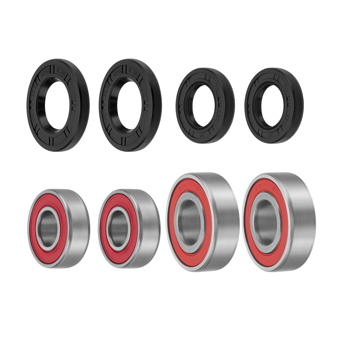 Jeux de roulements et joints de roue avant (les deux côtés) Convient pour Polaris Outlaw 450 500 550 MXR IRS S 2007-2011 Predator 500 2003-2007