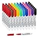 Dry Erase Markers Bulk Pack of 60 Low Odor Fine Whiteboard Markers Pens, 10 Assorted Colors for Whiteboard Dry Erase Calendar