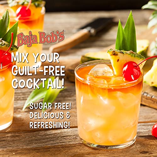 Baja Bob's Mai Tai Mix - 32Oz - Cocktail Mixer - No Sugar Added #TOP5