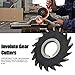 Involute Gear Cutters Disc Set HSS High Speed Steel Disk Shaped Milling Cutter 32mm Inner Bore 100x6mm for Precision Gear Cutting in Industrial Applications