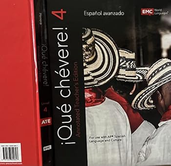 Hardcover iQue chevere! 4 Teacher Edition (Spanish Hardcover) Book