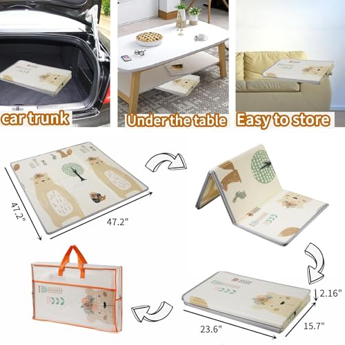 Laufgitter baby Laufstall mit Spielmatte Schaumstoffschutz, Rutschfester, Transparentes Atmungsaktives Netz mit Rundem Reißverschlusstür Babys Zaun für Innen & Außen