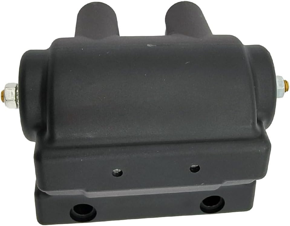31609-65A DC7-1 Ignition Coil 12 V 5.0 OHM Replacement for Harley V-Twins 1965-1979 for Sportster 1000 1200 900 Electra Glide Roadster Softail Fat Bob Dyna 31609-65