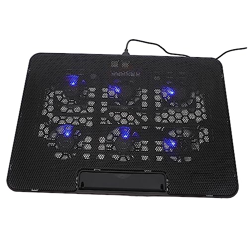 Base para laptop con ventiladores silenciosos y altura ajustable miniatura 1
