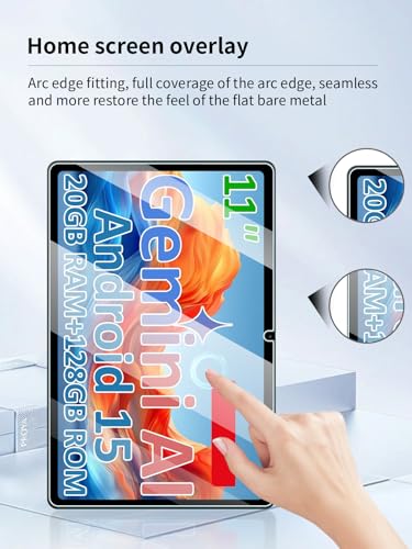 Protector de pantalla para WXUNJA T5 tablet 11 pulgadas 2 unidades miniatura 4