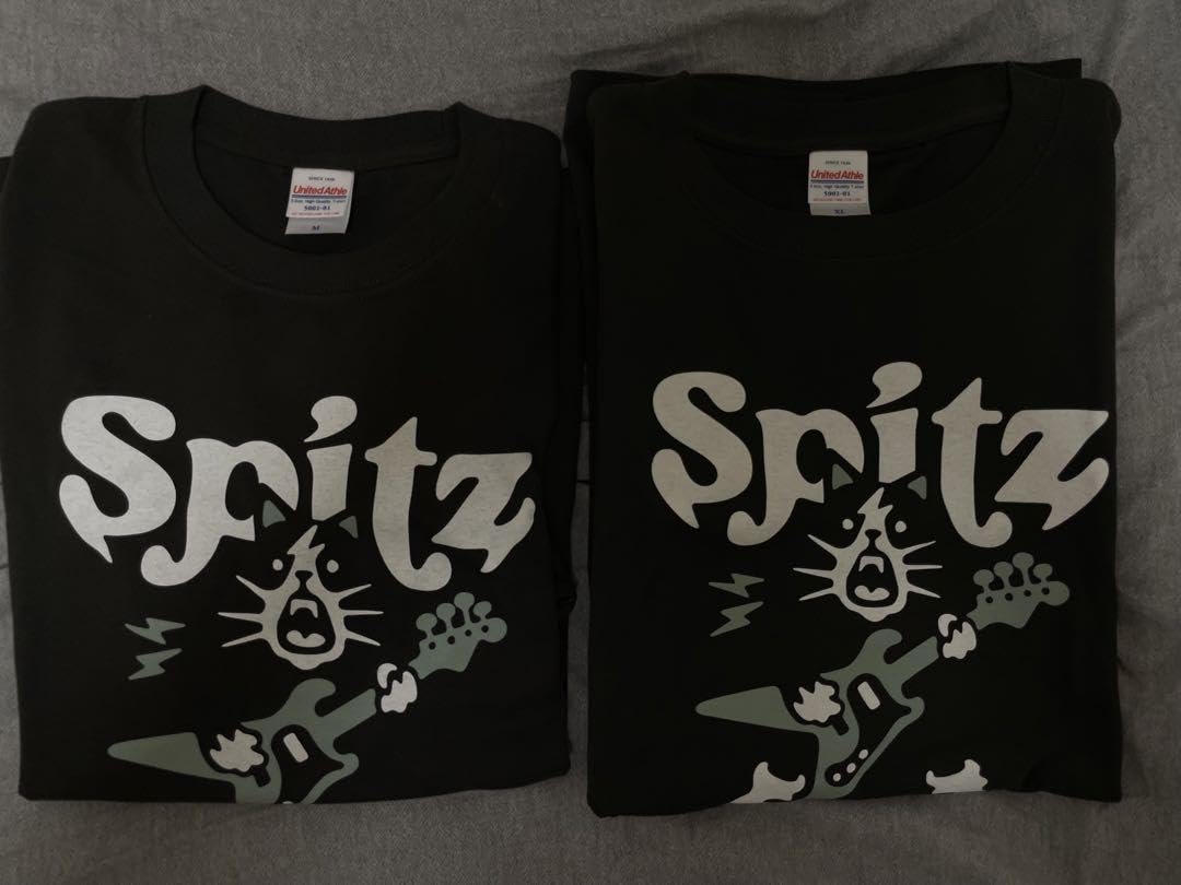 Amazon.co.jp: スピッツ エレキネコTシャツSPITZ 夏グッズ