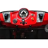 50 Caliber Racing fits Polaris RZR 170 Dash Panel - Includes 2 Blue Rocker Switches [5377]