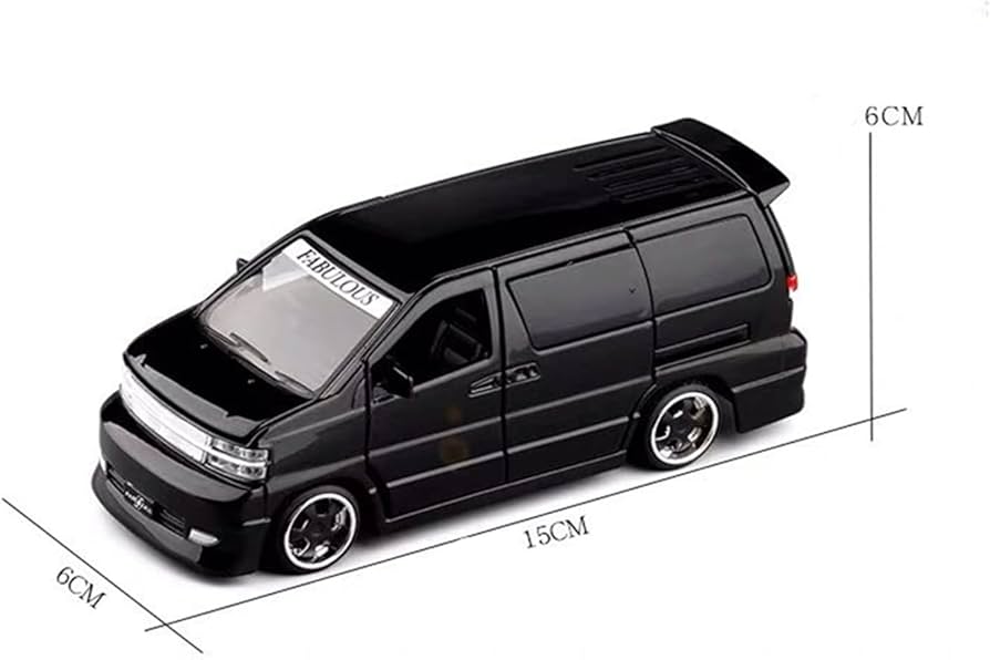 Amazon.com: MING ZHEN Toy car Model 1:32 for Nissan Elgrand