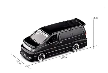 Amazon.com: MING ZHEN Toy car Model 1:32 for Nissan Elgrand