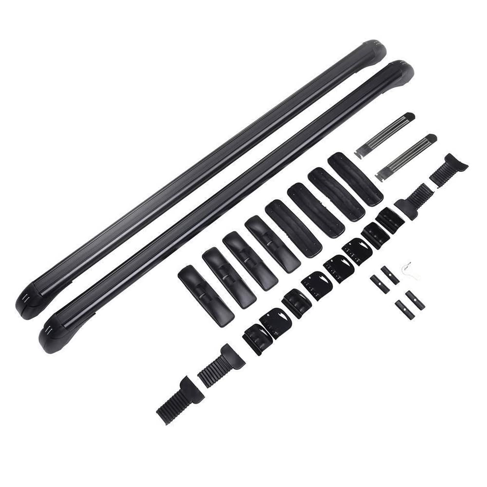 Bevinsee Roof Rack Cross Bars Compatible with Honda Civic 2006-2020 with Anti-Theft, Aluminum Luggage Crossbars Car Rooftop Cargo Bag Kayak Bike Luggage Snowboard Skiboard Carrier Canoe Kayak Bike