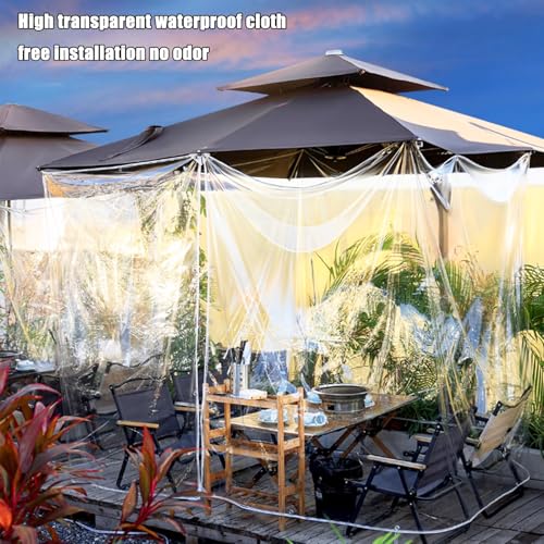 CARTMAN Leinwandplane Mit Ösen – 2 Stück, 1,8x2,4 M, Robust & Wasserabweisend Für Camping, Vordach & Garten