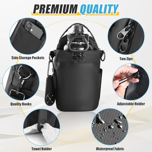 Magnetic Gym Bag for Men & Women – Premium Sport Tote with Ultra-Strong Magnet & Sleek Design | Small Magnet Water Bottle Holder for Fitness & Daily Use | Ideal Magnetic Bag Gym Accessory Organizer3