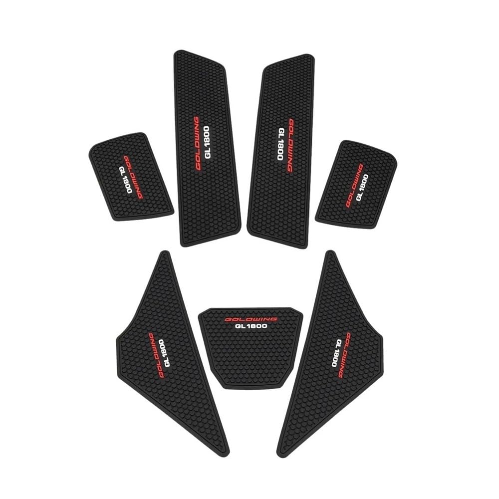 Motorbike Tank Pads Stickers for Goldwing1800 GL1800 Motorcycle Gl1800 Tank Pad Trunk Fuel Protector Decal Knee Grip Traction