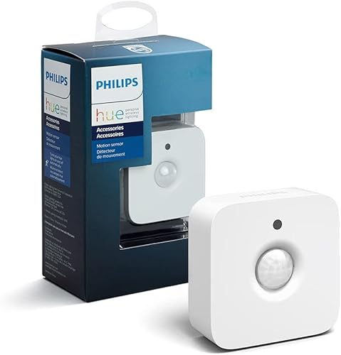 Sensor de movimiento inteligente Philips 473389 Hue (sin instalación, luces exclusivas), color blanco