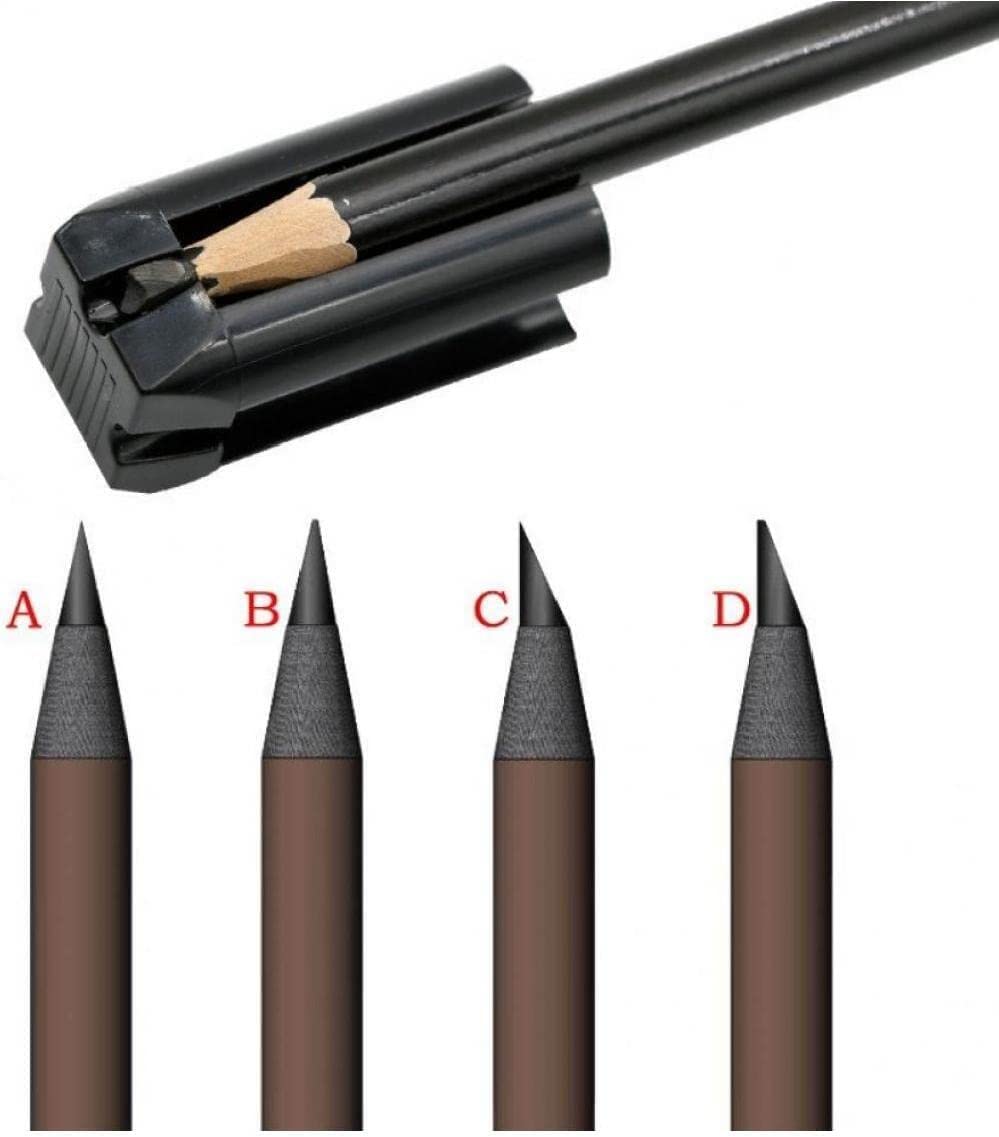 Microblading Taille-crayon à sourcils Pointe d'affûtage fine Outils pour sourcils semi-permanents Stylo de maquillage utile