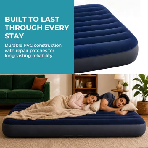 Toy Imagine Portable Inflatable Air Mattress Full Queen Size - Image 6