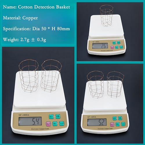 Cesta de drenaje de laboratorio de cobre para evitar pérdidas de muestras 3