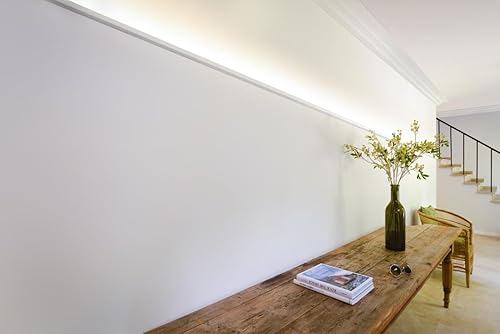 Miniatura 2 de Orac Decor CX189-SAMP CX189 Moldura de corona, muestra de 4 pulgadas, blanco