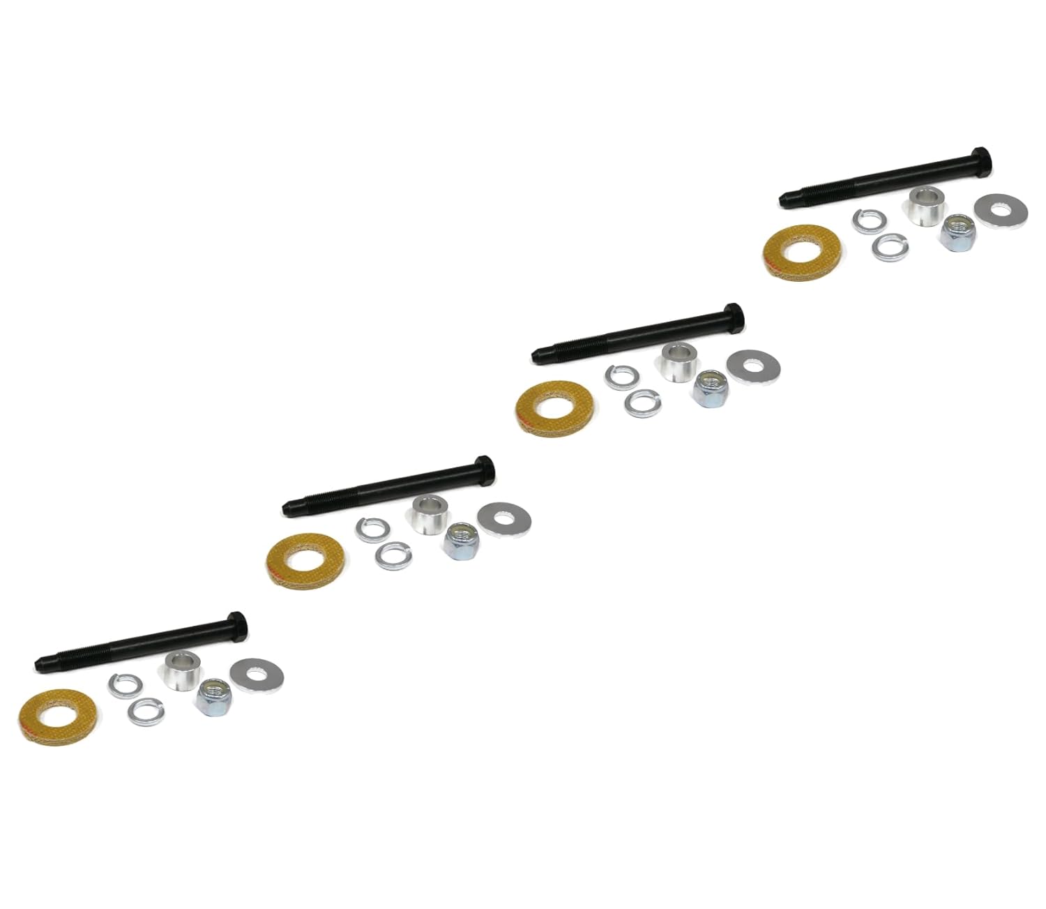 The ROP Shop (Pack of 4) Rear Engine Mount Bolt Kits for Mercury MerCruiser Bravo Drive Motor