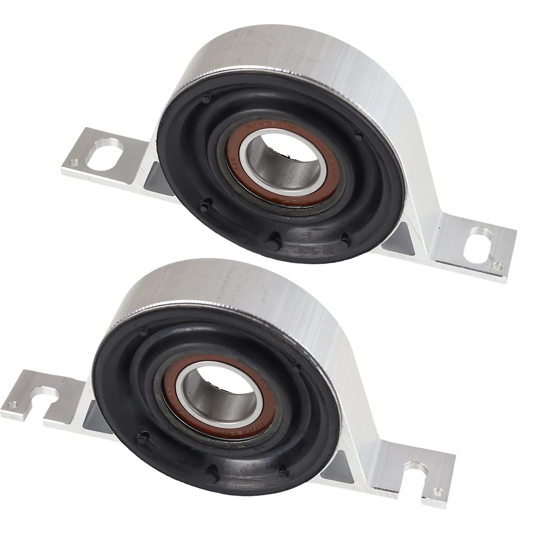 2PCS Front & Rear Drive Shaft Center Support Bearing Compatible with Cadillac SRX AWD 2010-2016, Replace 1016B6677XBFRNP