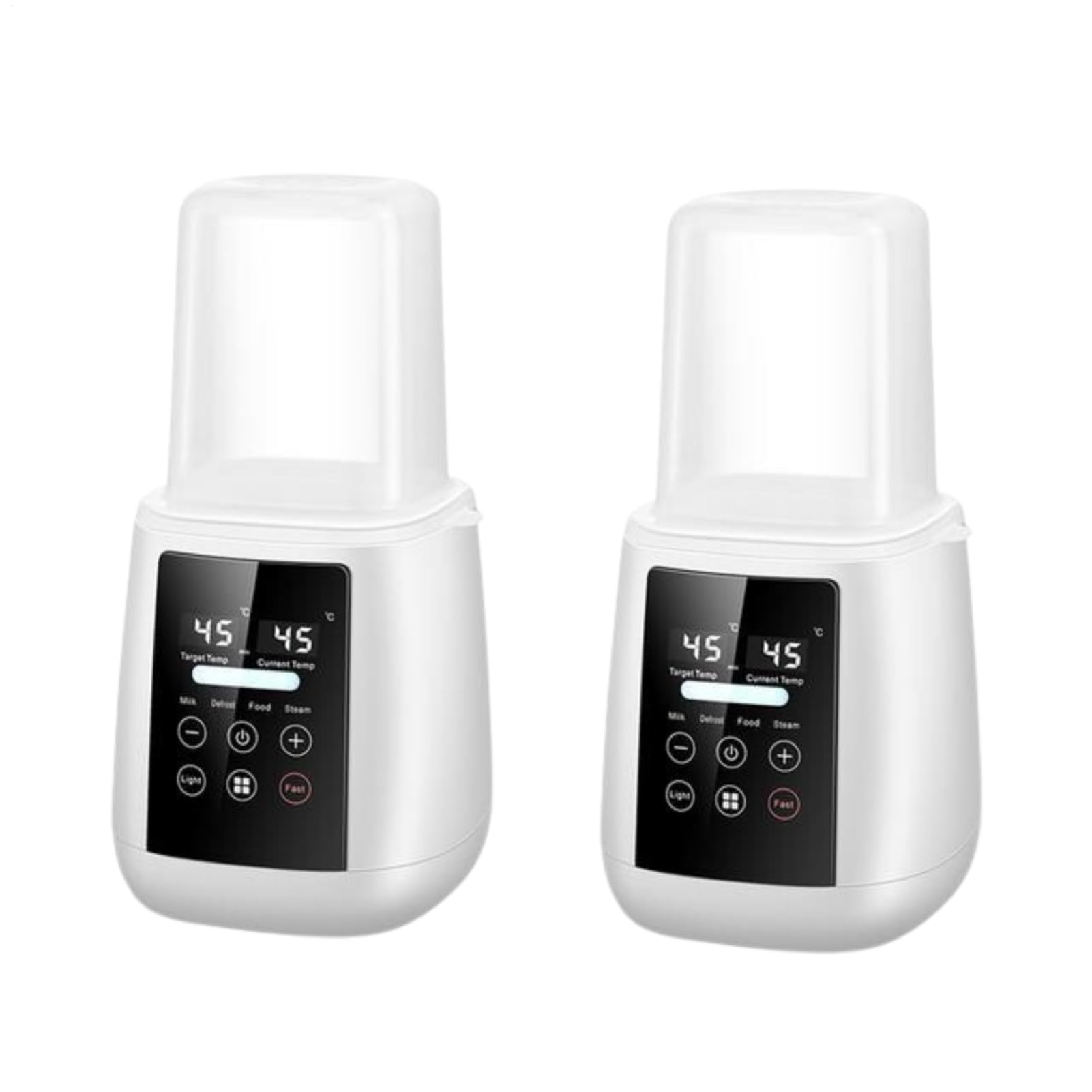 Calentador de leche para bebés, calentador de alimentos para bebés | calentador de biberones, calentador de biberones y esterilizador, aparato de alimentación para bebés 6 en 1 con función de
