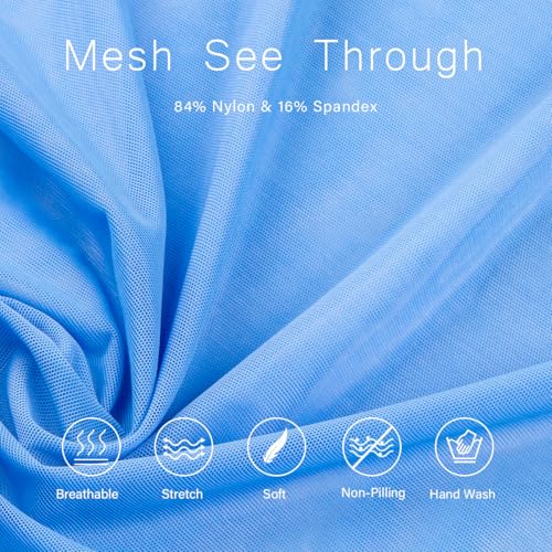 YINYOUYU Mens Mesh Shirt See Through Top Sexy Muscle Tee Lounge Short Sleeves Sheer Breathable T-Shirt Clubwear4