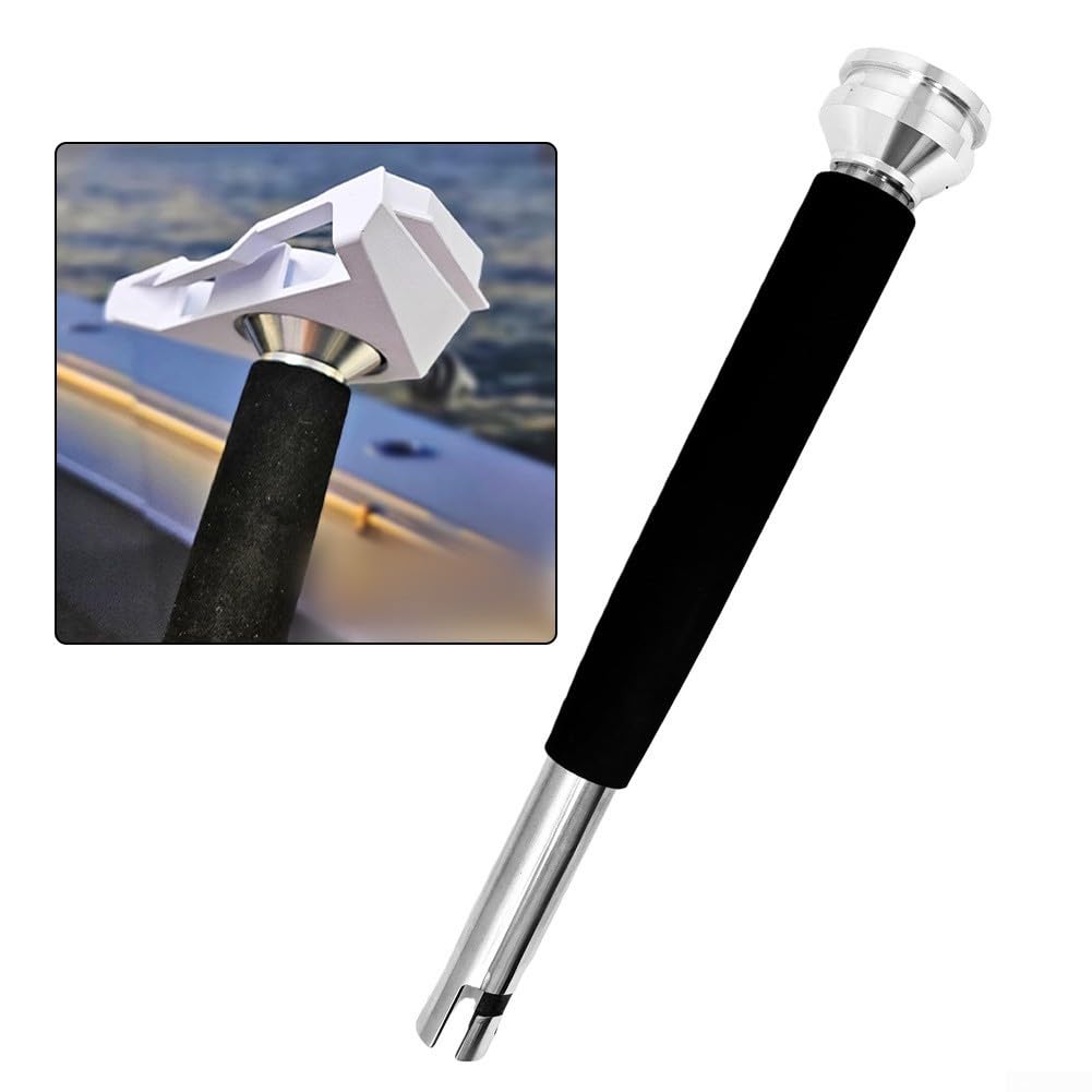 Marine Pole Supporto per Starlink per Mini - Acciaio Inox 316 Fissaggio Palo Yacht Barca RV - Angolo Regolabile Resistente all'acqua Salata Argento