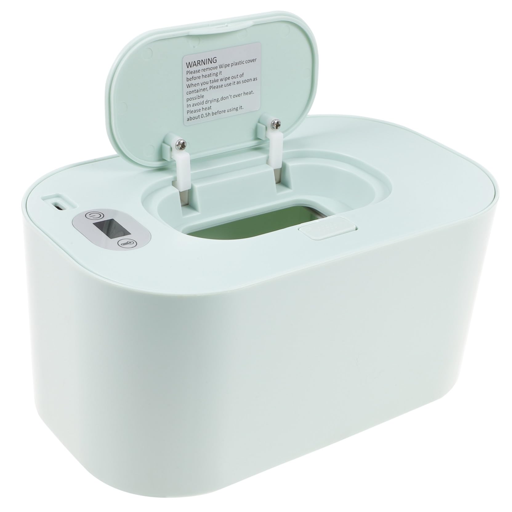 BESPORTBLE Calentador USB para Toallitas Portátil Dispensador de Toallitas Húmedas con Gran Capacidad y Temperatura Constante para Pañales y Uso Viaje