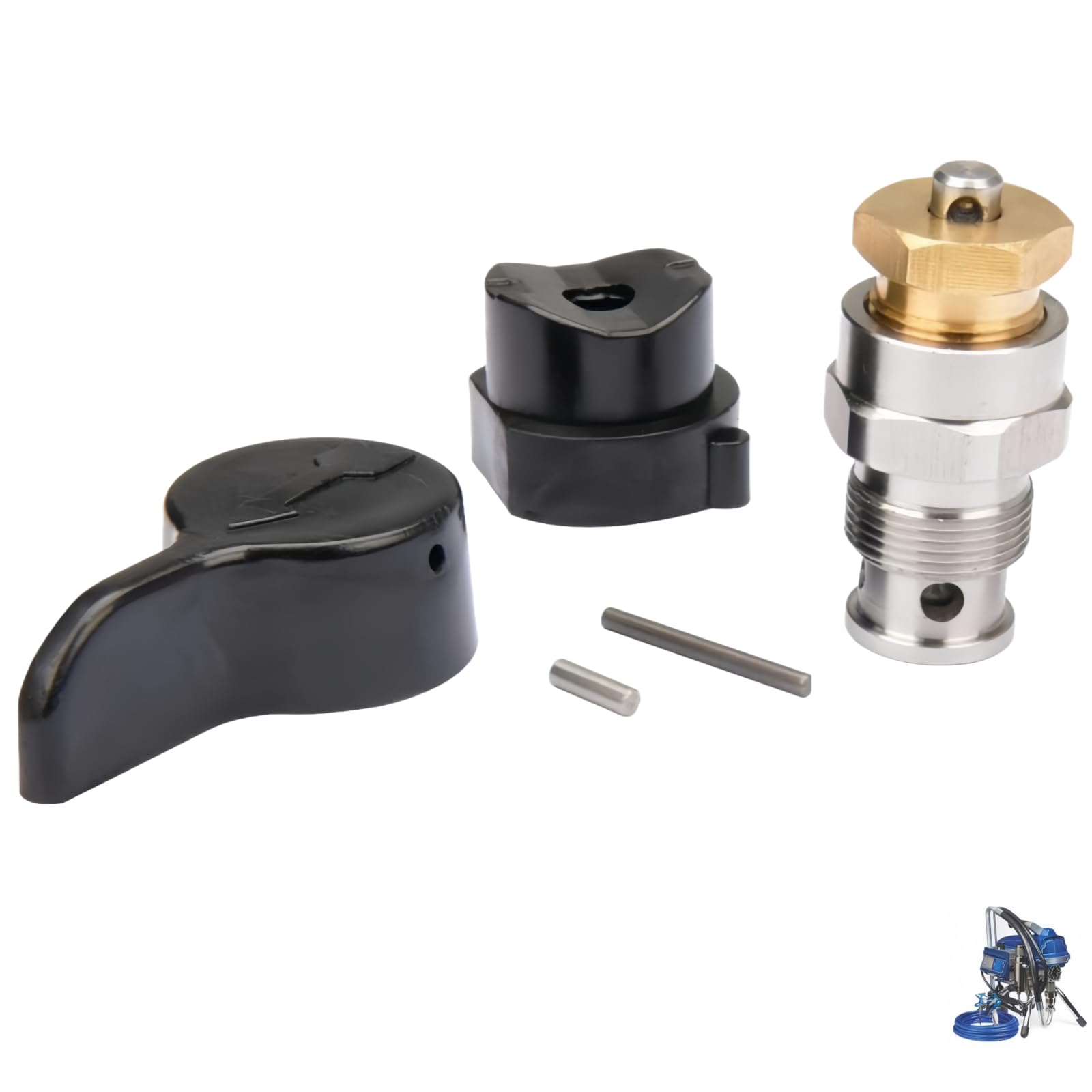 ◆Cat◆ 235014 Airless Spray Prime/Drain Valve - Compatible with