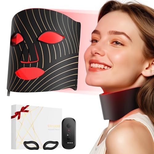 Red Light Therapy Face Mask with Neck Device
