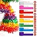 PartyWoo Crepe Paper Streamers 8pcs 656ft Pack of Rainbow Colorful Crepe Paper Streamers for Graduation Baby Shower Unicorn Fiesta Safari Flower Spring Rainbow Theme Birthday Party Decorations
