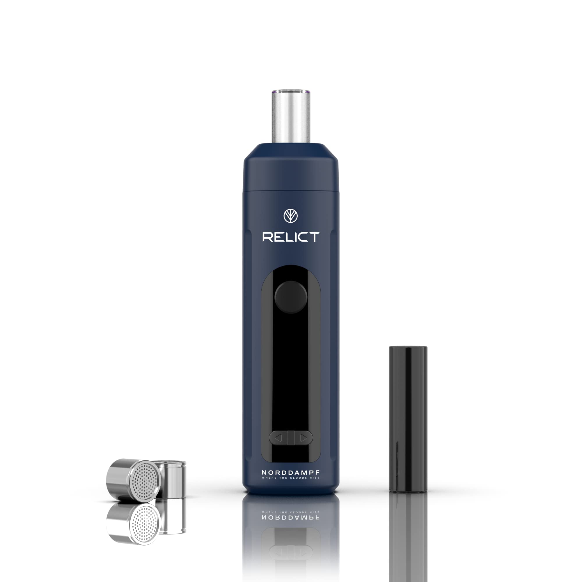Norddampf RELiCT Premium Kräuter Vaporizer DHS 2600 mAh NORDIC BLUE