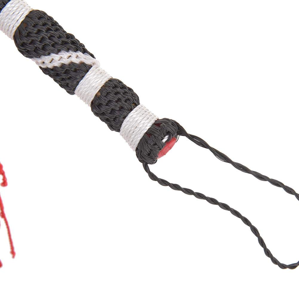 VGEBY Horsetail Whisk, Taichi Fuchen Duster Fly Horsetail Whisk Stick Wooden Handle Horse Tail for Chinese Taoist Buddhist Martial Arts Stage Plays Martial Arts - Image 2