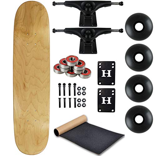 Moose Complete Skateboard Natural 7.63