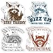 12 PCS Funny Raccoon Sticker, Rocking Raccoon Sticker, Stay Trashy, Rizz Em with The Tism Sticker, Possum Opossum Sticker, Sarcastic Humor Sticker for Laptop, Water Bottle, Car Bumper Sticker